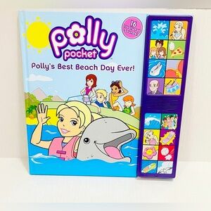 NEW POLLY'S BEST BEACH DAY EVER! (POLLY POCKET) By Alrica Goldstein - Hardcover